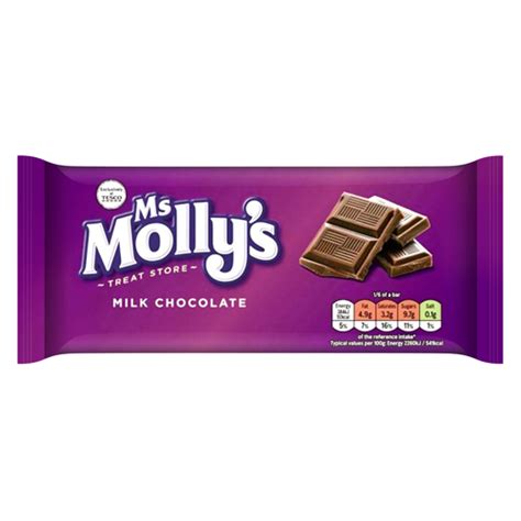 Ms Mollys Milk Chocolate 100g Supersavings