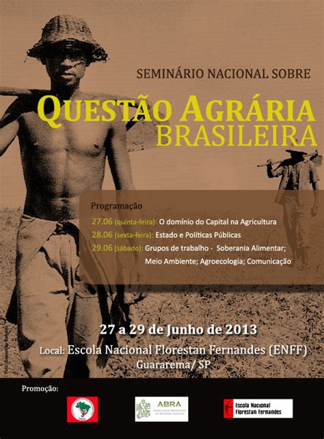 Seminário Debate Questão Agrária Brasileira