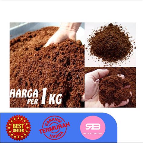 Jual Media Tanam Pertanian Hidroponik Kokopit Cocopeat Cocopit Sabut