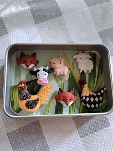 Farm Animal Magnets/fridge Magnets - Etsy