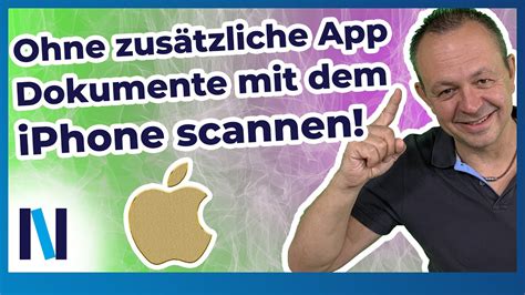 Vergiss Den Scanner Dein IPhone Scannt Dokumente Und Mailt Sie Als PDF