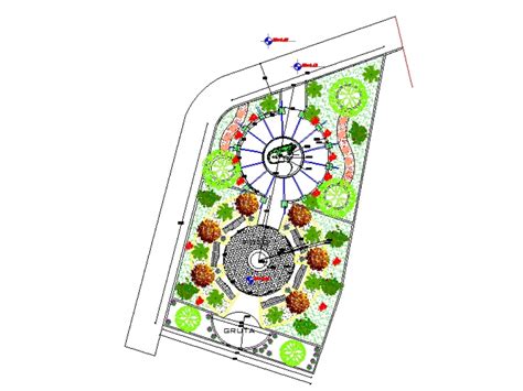 Parque Recreativo En AutoCAD Descargar CAD 1 71 MB Bibliocad