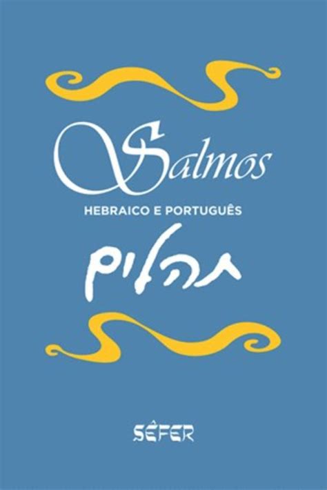 Salmos Hebraico E Portugu S Pocket Capa Flex Vel Azul Yair Alon