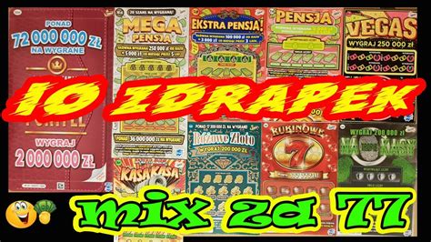 Zdrapki Lotto Mix Za Z Youtube