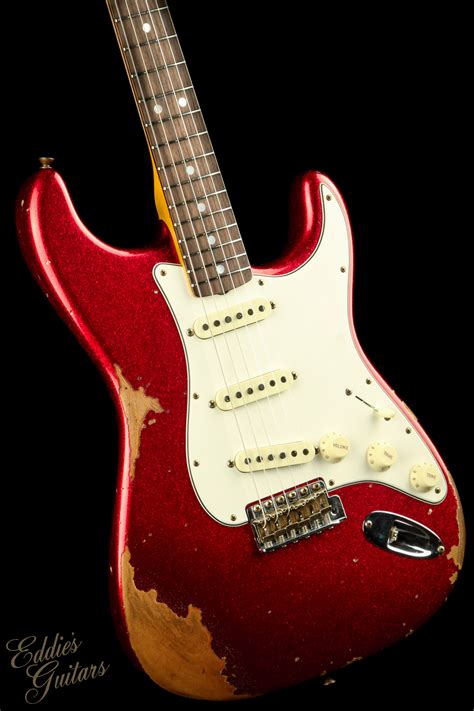 Red Electric Guitar Fender