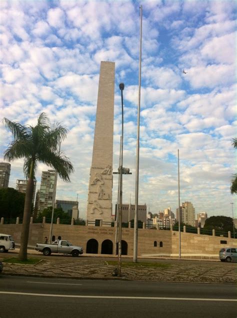 Obelisco Revolução 1932 Parque do Ibirapuera SP Brasil Obeliscos