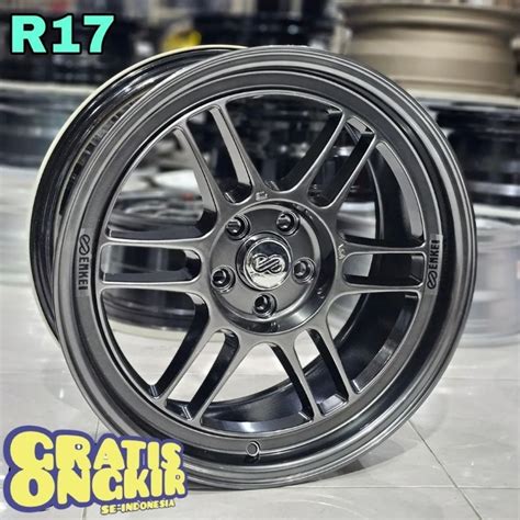 Jual Velg Racing Mobil R17 PCD 5X100 ENKEI RPF1 Velg Racing Ring 17