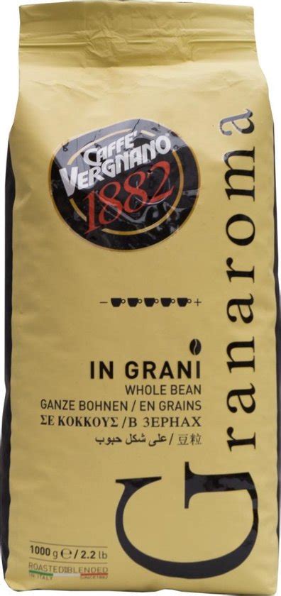 Caff Vergnano Gran Aroma Koffiebonen Kilo Bol