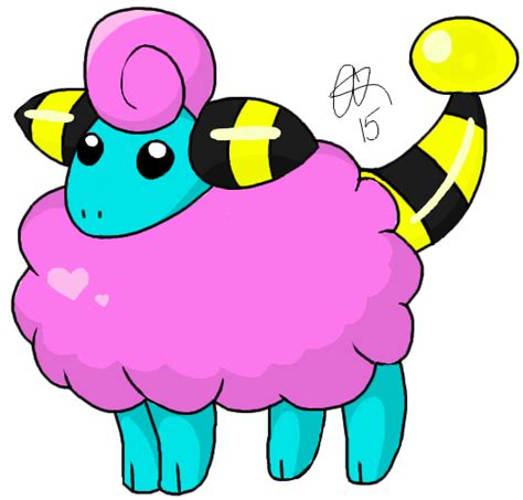 Shiny Mareep by Spufflez on DeviantArt