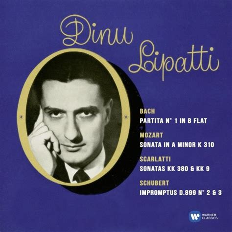 Dinu Lipatti Recital Bach Mozart Scarlatti Schubert