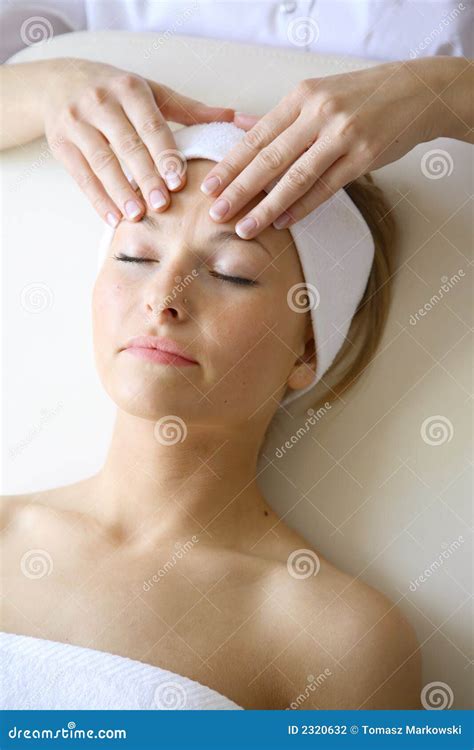 Facial Massage stock photo. Image of facial, relax, relaxing - 2320632