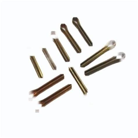 Yellow Brass Dowel Split Pins Size Standard At Rs 1 10 Piece In