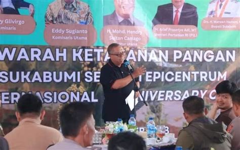 Beras Sorgum Sukabumi Dilaunching Bupati Solusi Ketahanan Pangan