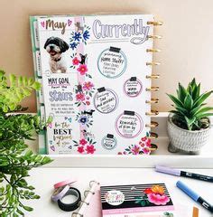 Happy Planner Currently Page Ideas