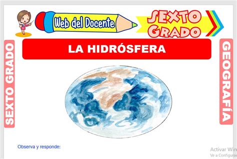 GeografÍa Sexto Grado De Primaria 27 Fichas Gratis