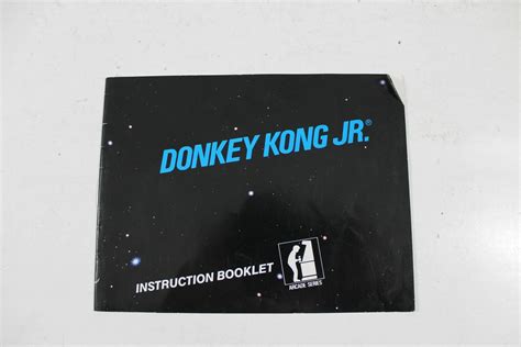 Manual - Donkey Kong Jr. Junior - Rare Nes Nintendo-NES_DONK