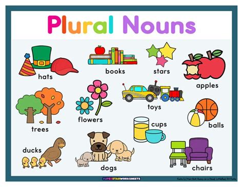 Plural Noun Worksheets - Superstar Worksheets