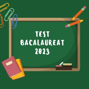 Test online pentru pregătirea examenului de bacalaureat.