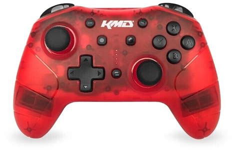 Kmd Nintendo Switch Wireless Pro Controller With Turbo Rot Ab