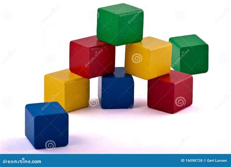 Colorful Building Blocks stock photo. Image of build - 16098728