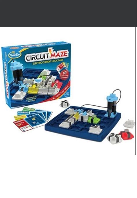 Thinkfun Circuit Maze Iq Smart Games Strategy Gep Fun Board Lego Think