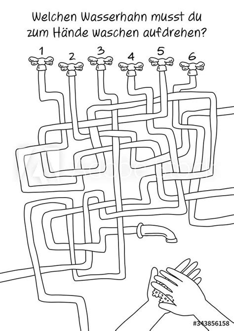 A Hand Is Pointing At A Maze