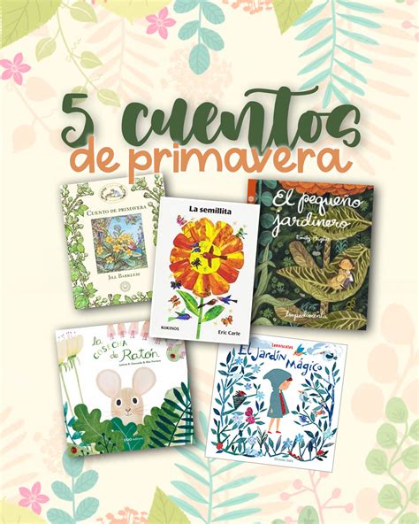 5 Cuentos Para Disfrutar De La Primavera Hilo Creations