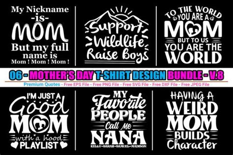 Mothers Day Svg T Shirt Design Bundle Graphic By Graphical Shop