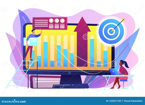 Business Intelligence Concept Vector Illustration Stock Vector