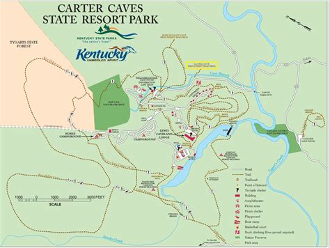 Carter cave maps