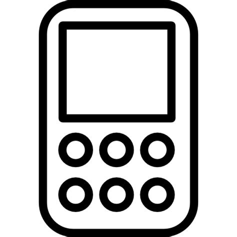 Mobile, phone, outline Icon in Graphicsbay Communication Icons