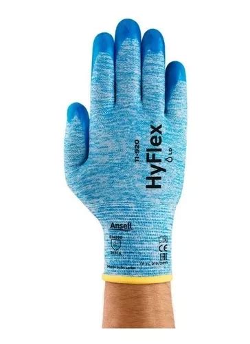 Guantes De Nitrilo Hyflex 11920 Repelencia Aceite 12 Pares Meses Sin