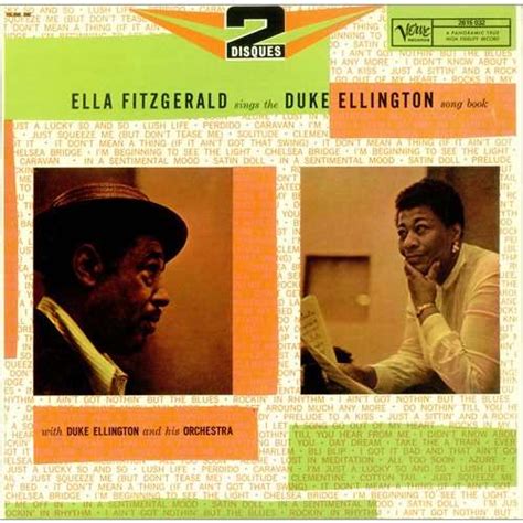 Sings The Duke Ellington Song Book Vol Ella Fitzgerald