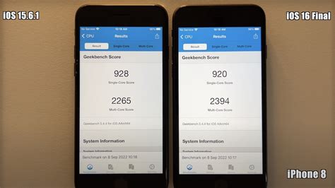 iOS 16 vs iOS 15 performance test on iPhone 13, iPhone 12, iPhone 11 ...