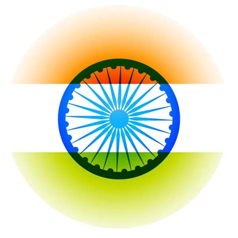 Simple Vector Indian Flag Style Design Stock Vector By ©pinnacleanimate