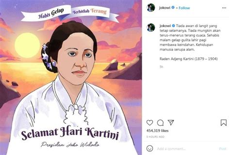 Peringati Hari Kartini Ini Pesan Presiden Jokowi Menteri Erick