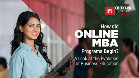 Evolution Of Online Mba Education Chitkarau Online