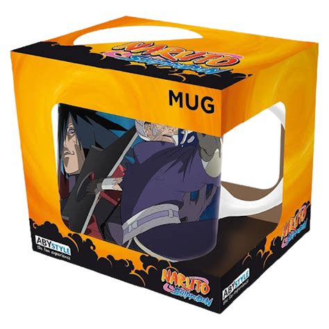 Кружка ABYstyle Naruto Shippuden Mug Naruto vs Madara subli box купить