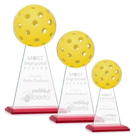 Awards And Plaques Edenwood Pickleball Full Color Etch Red Towers Cr