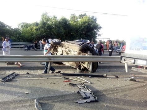 Accidente En Autopista Joaquín Balaguer Deja Cuatro Heridos