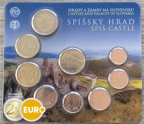 Serie De Euro Bu Fdc Eslovaquia Castillo De Spis