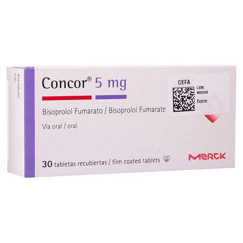 Comprar Concor 5 Mg X30 Tabletas Walmart Costa Rica