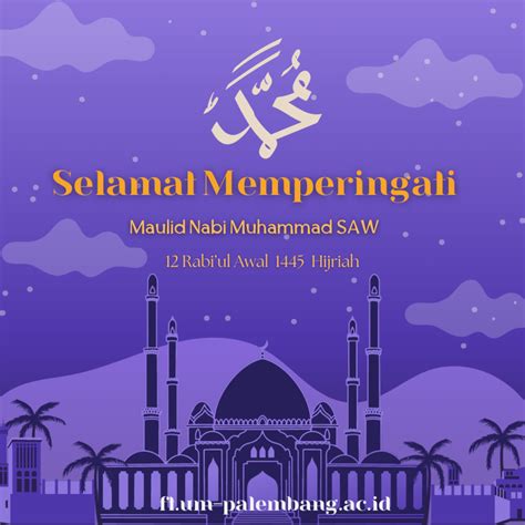 Selamat Memperingati Maulid Nabi Muhammad Saw 1445 H Fakultas Teknik Universitas Muhammadiyah