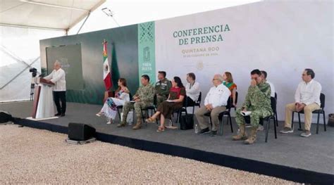 López Obrador inaugura tramo del Tren Maya Cancún Playa del Carmen