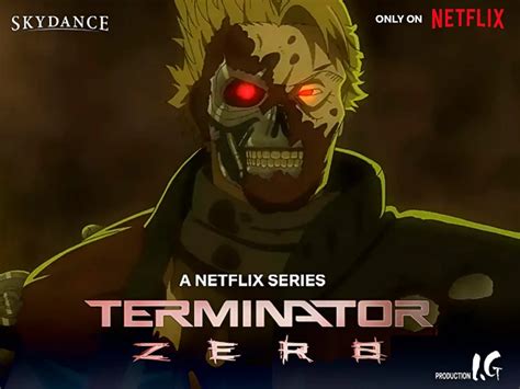 Terminator Zero Revela P Ster Y Detalles Del Nuevo Anime De Netflix