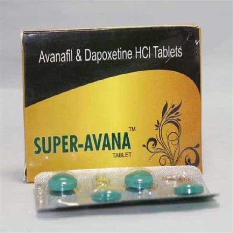 Buy Super Avana Mg Avanafil Plus Dapoxetine At Pillspower