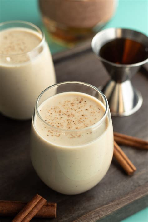 Vegan Oat Milk Eggnog My Quiet Kitchen