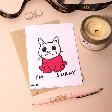 Im Sorry Card