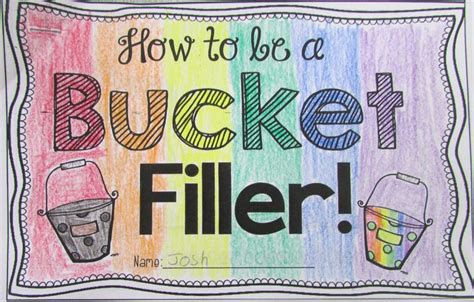 Bucket Filler Book Powerpoint / Theimaginationnook: "Bucket Filler ...