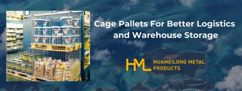 Cage Pallets For Better Logistics and Warehouse Storage | Net-Railing